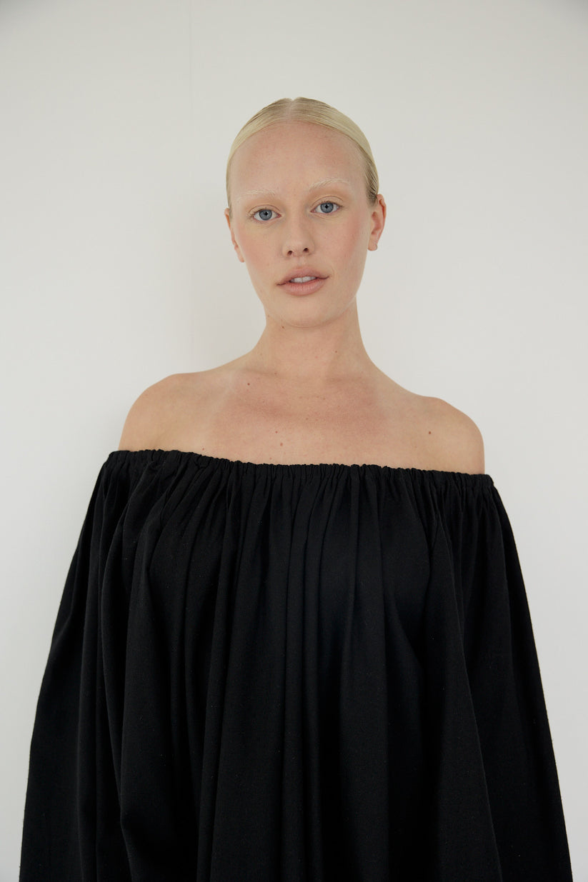 The Raw Silk Muumuu Dress - made to order