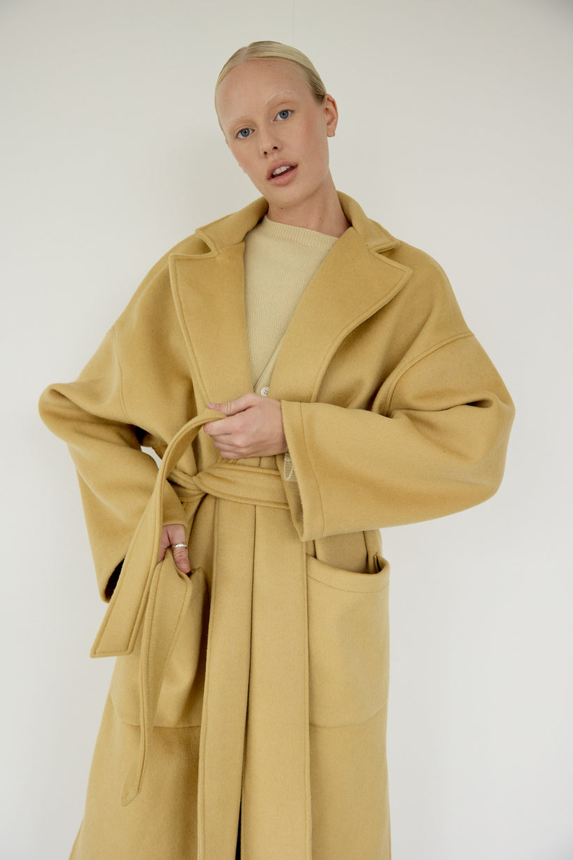 The Wool Wrap Coat - pre order