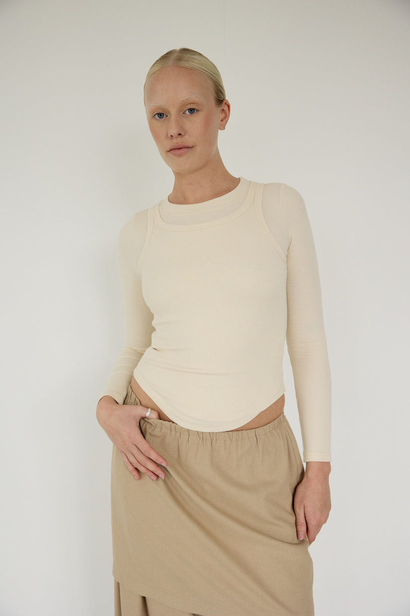 The Raw Silk Mini Skirt - made to order