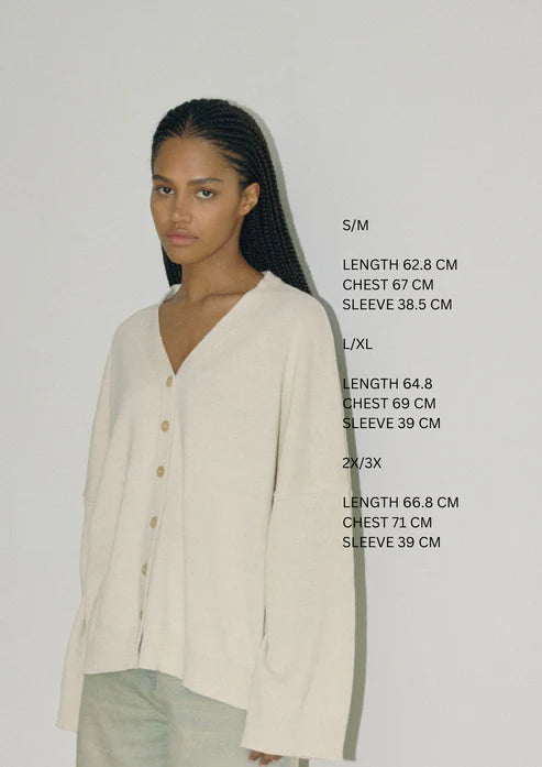 The Relaxed Cardigan  - pre order