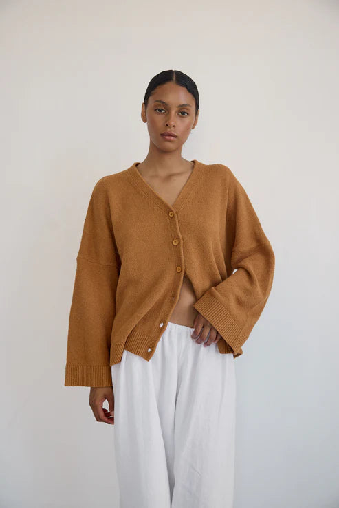 The Knit Cardigan, Copper