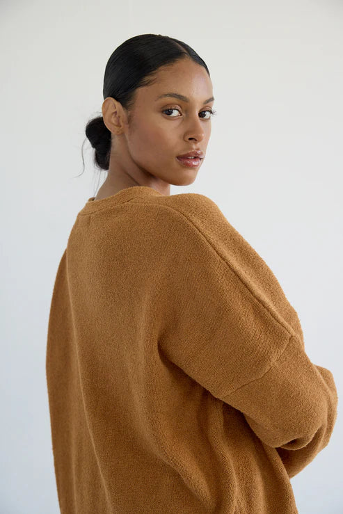 The Knit Cardigan, Copper